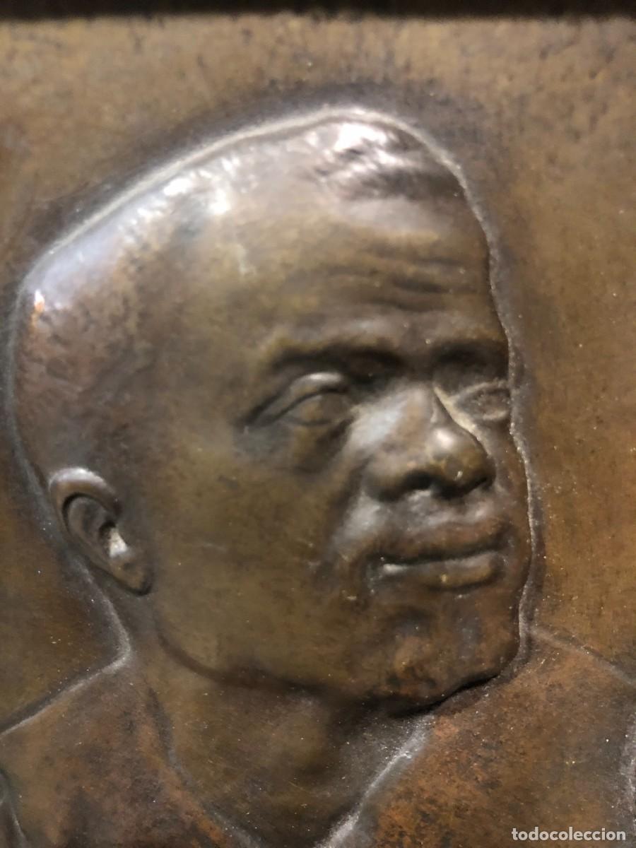 Arte: INTERESANTE RELIEVE EN BRONCE - Foto 4
