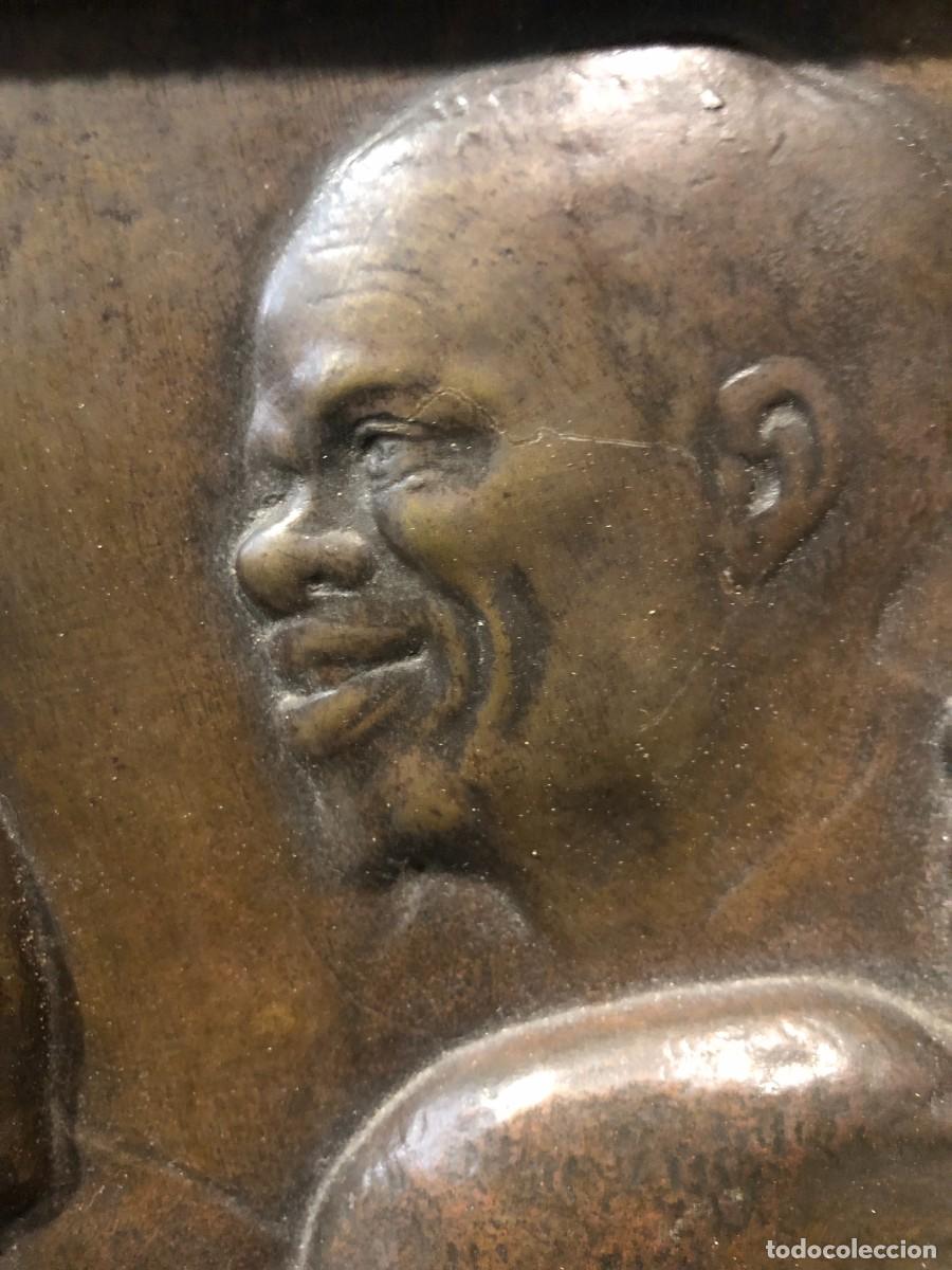 Arte: INTERESANTE RELIEVE EN BRONCE - Foto 7