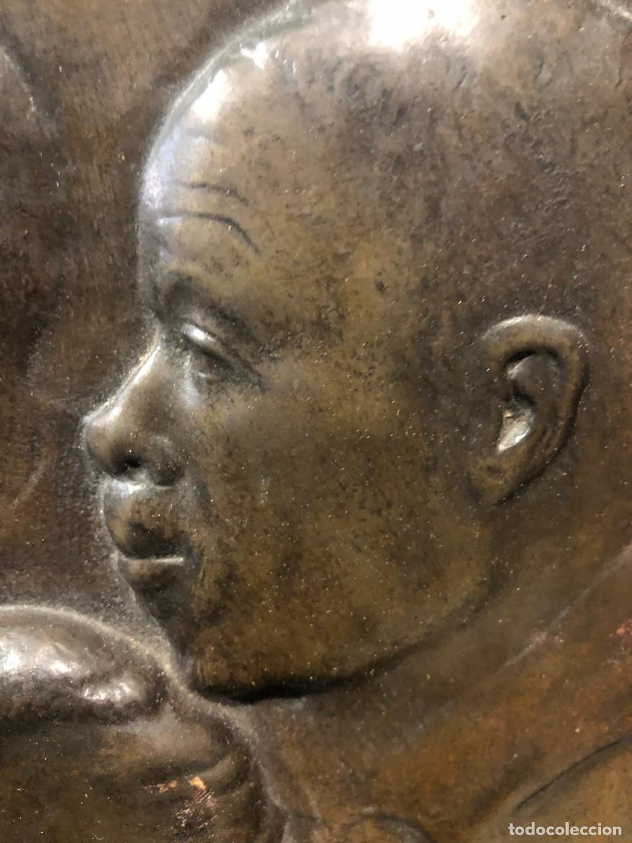 Arte: INTERESANTE RELIEVE EN BRONCE - Foto 8
