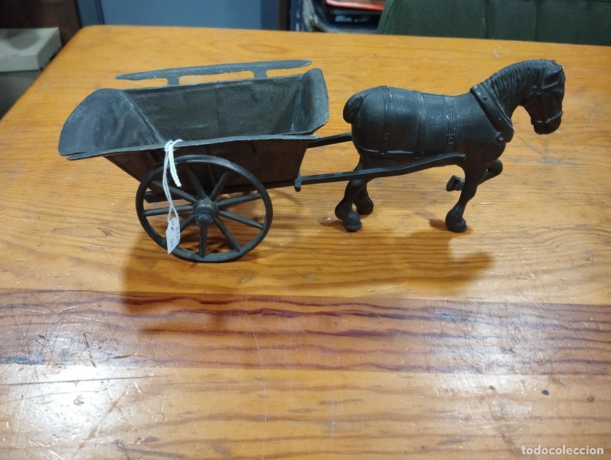 Arte: CARRO CON CABALLO DE BRONCE. - Foto 7