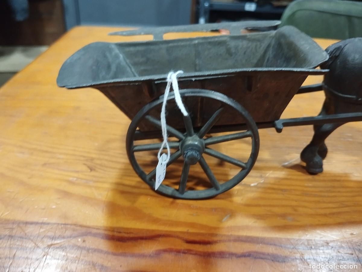 Arte: CARRO CON CABALLO DE BRONCE. - Foto 9