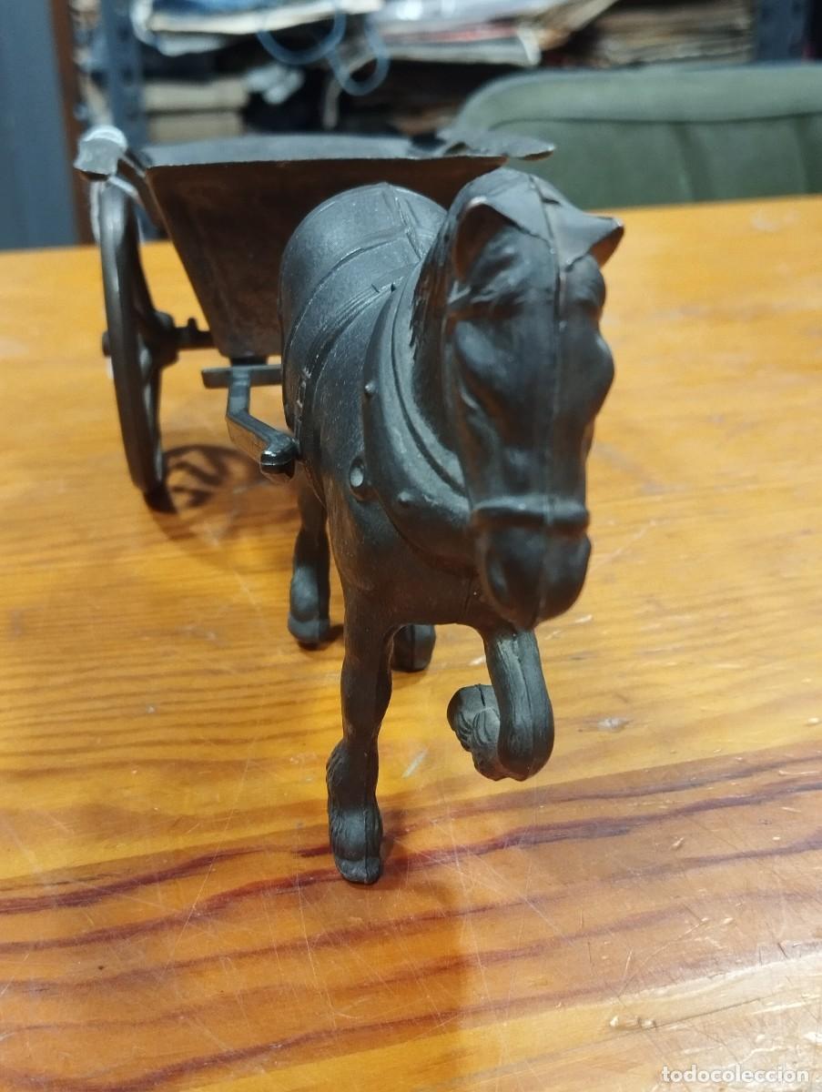 Arte: CARRO CON CABALLO DE BRONCE. - Foto 11