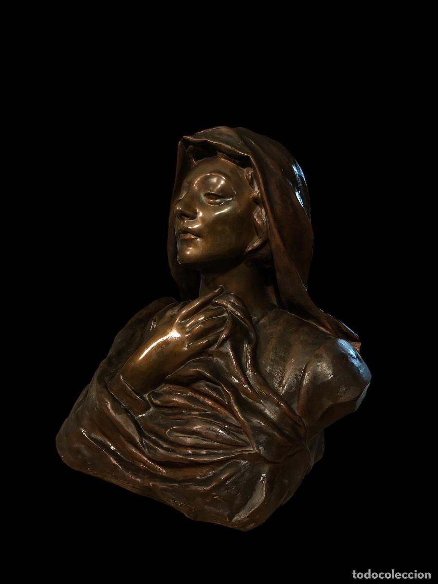 Arte: GRAN BRONCE DAMA APASIONADA - Foto 3
