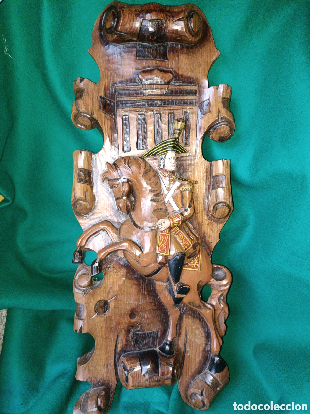 Arte: Tabla tallada Charles de Gaulle - Foto 2