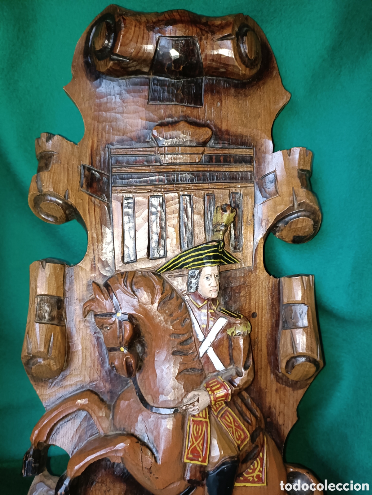 Arte: Tabla tallada Charles de Gaulle - Foto 3