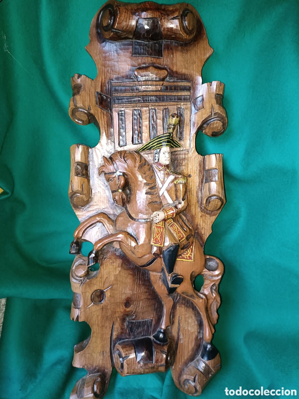 Arte: Tabla tallada Charles de Gaulle - Foto 1