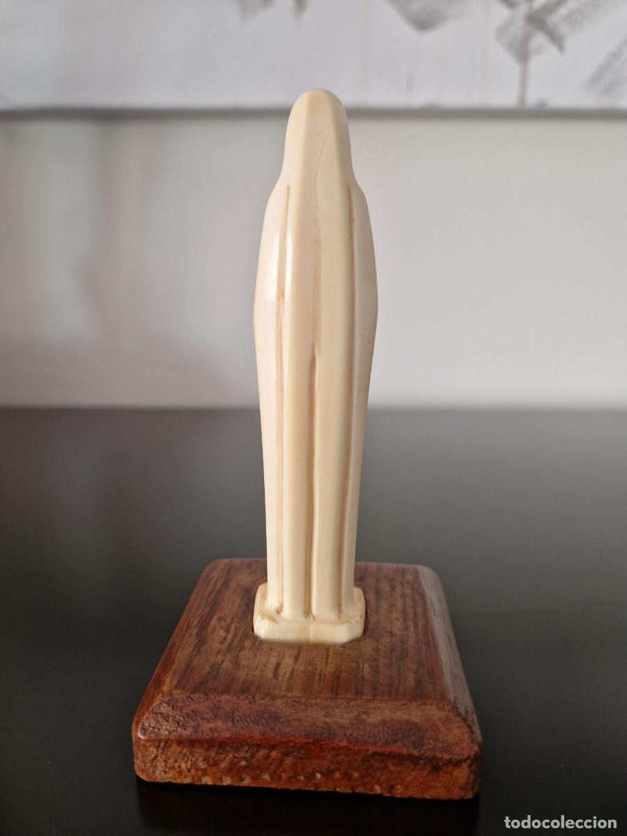 Arte: VIRGEN TALLADA EN MARFIL - Foto 4