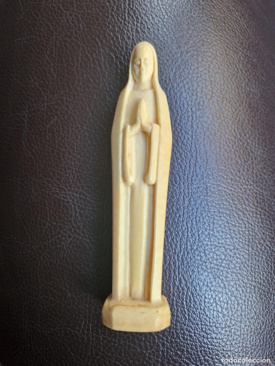 Arte: VIRGEN TALLADA EN MARFIL - Foto 7