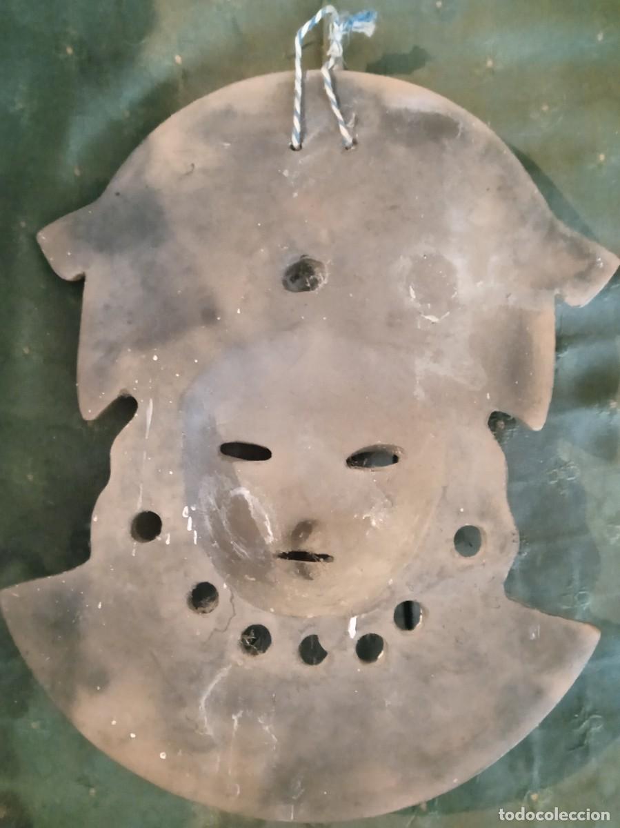 Arte: M&Aacute;SCARA AZTECA TERRACOTA - Foto 2