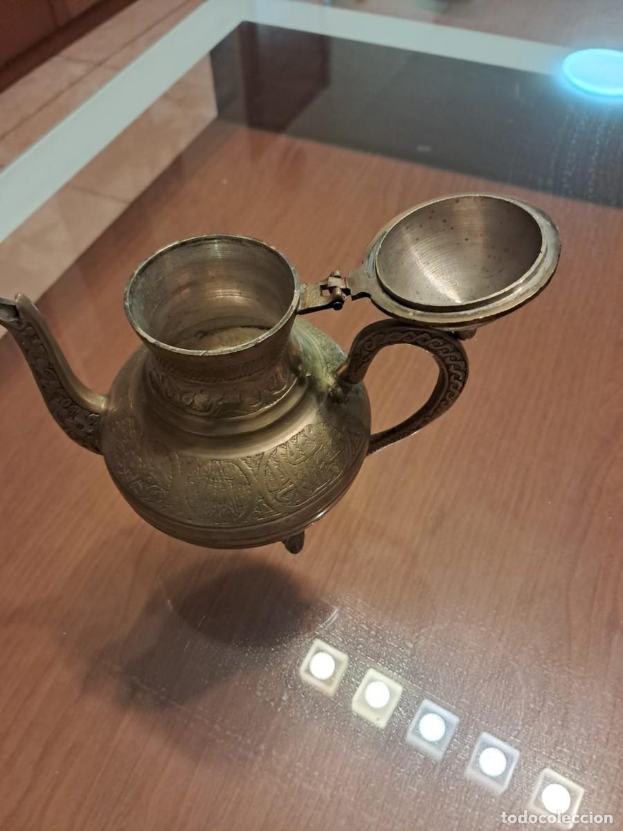 Arte: Tetera de bronce de Otriente medio - Foto 1
