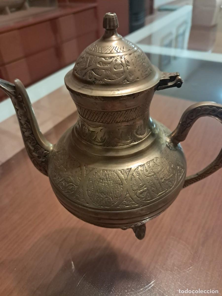 Arte: Tetera de bronce de Otriente medio - Foto 3