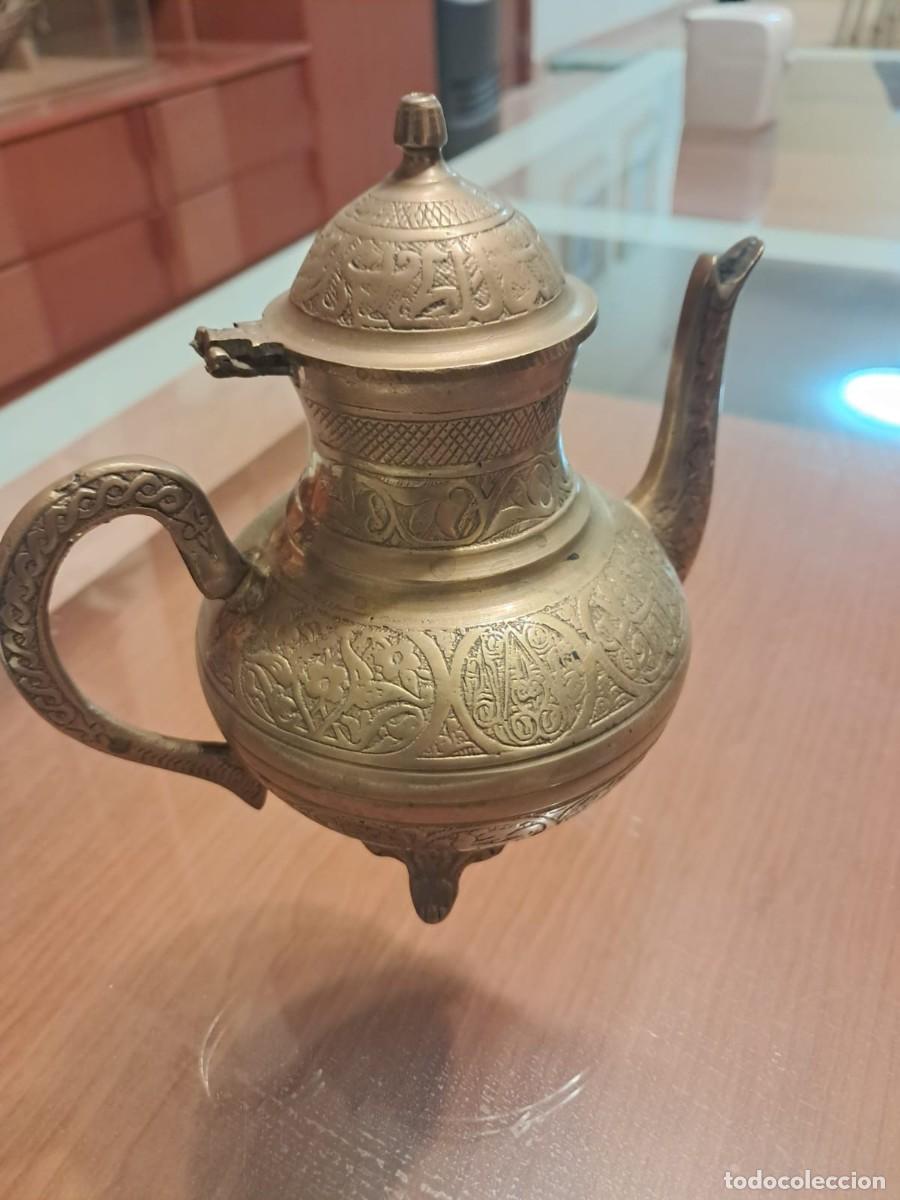 Arte: Tetera de bronce de Otriente medio - Foto 4
