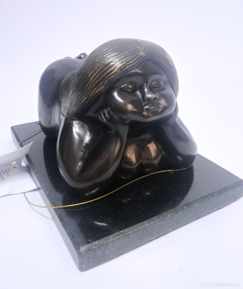 Arte: BRONCE &ndash; PUPIS PEQUE&Ntilde;A - Foto 3