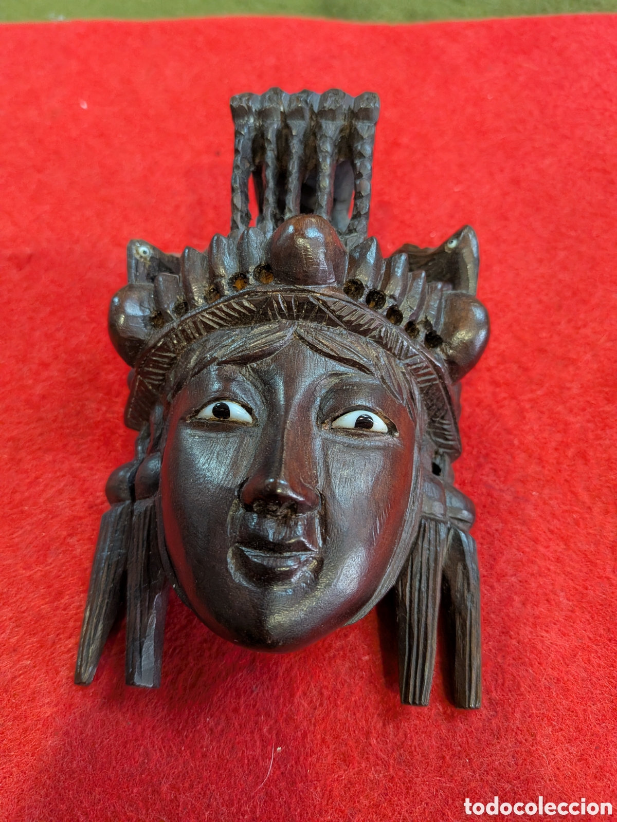 Arte: Mascara china en madera tallada. REF-1234 - Foto 1