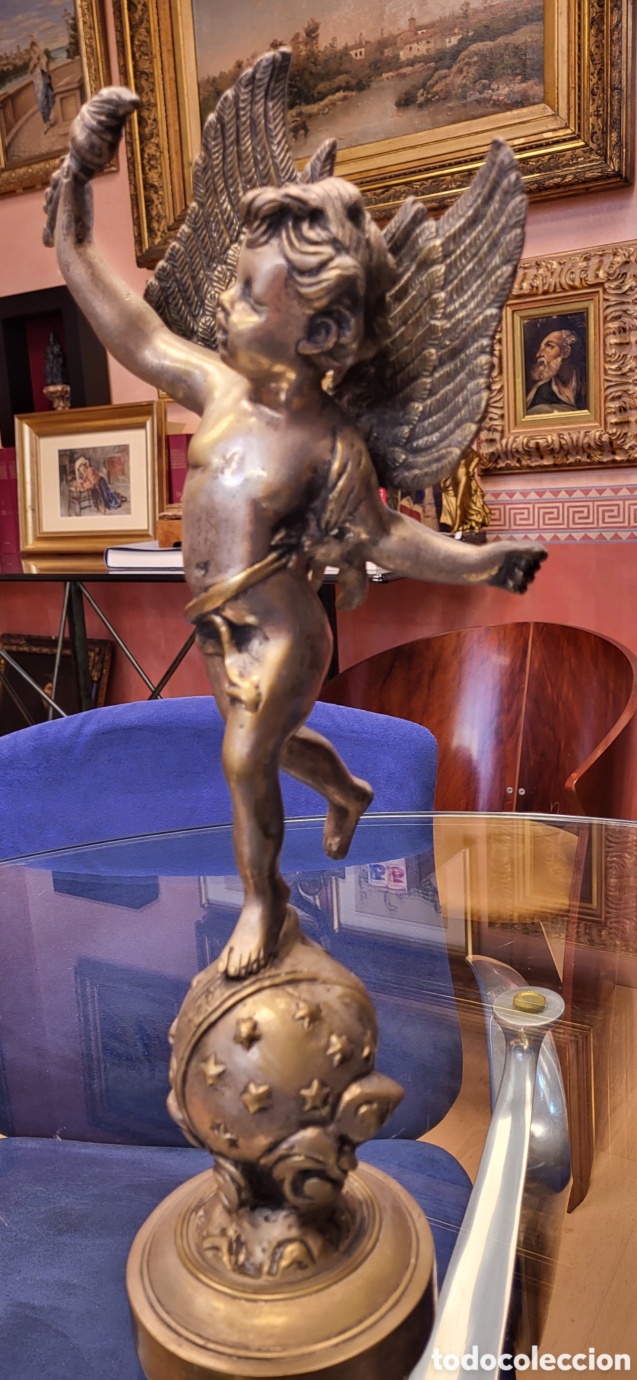 Arte: Bronce plateado sin firmar - Foto 2