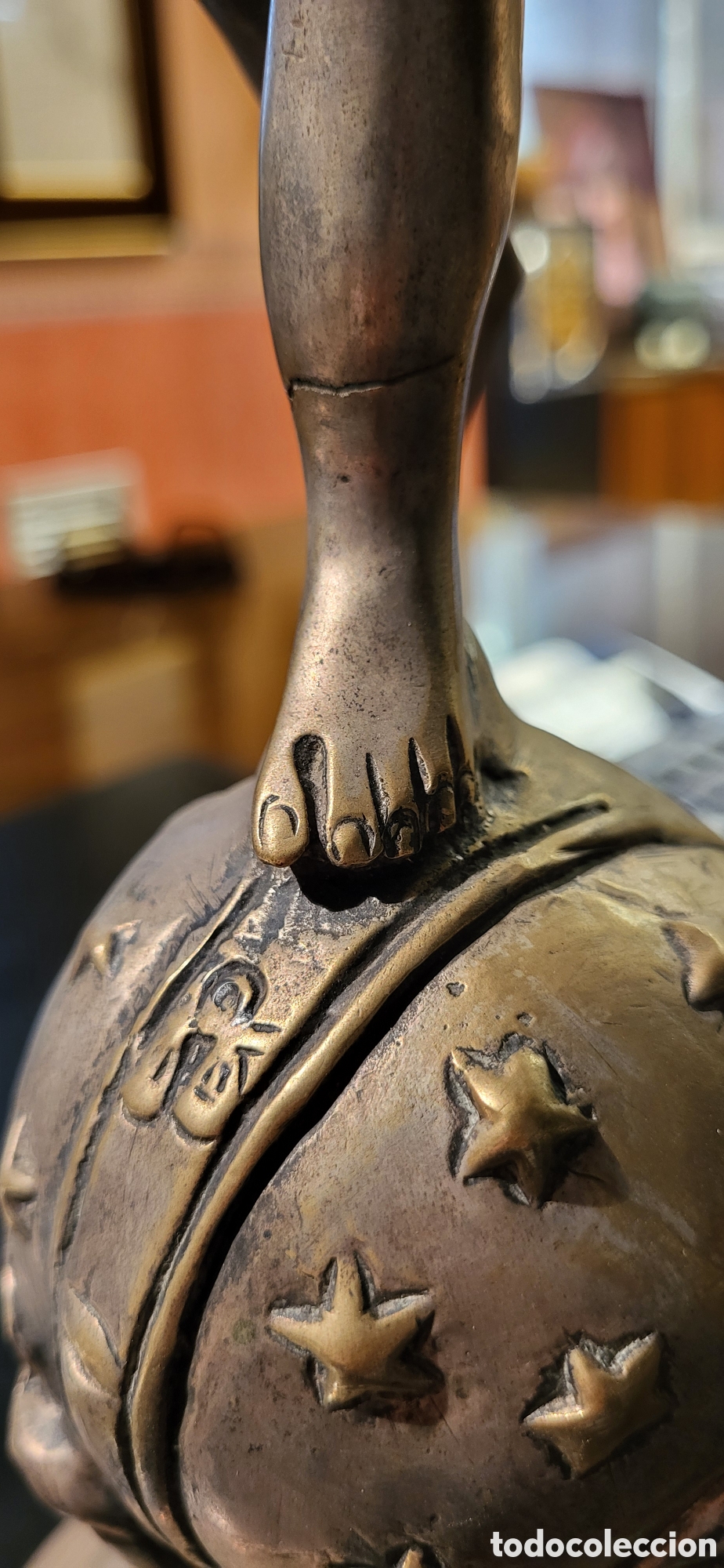 Arte: Bronce plateado sin firmar - Foto 4