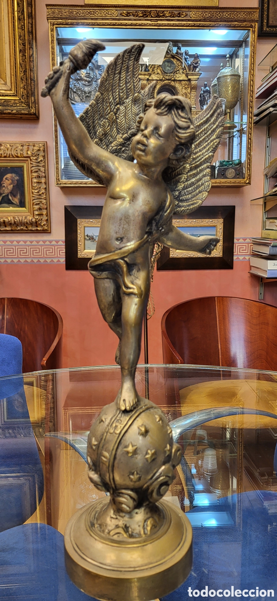 Arte: Bronce plateado sin firmar - Foto 1