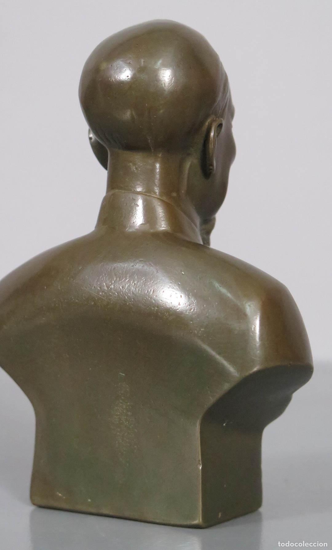 Arte: BUSTO DE Ho Chi Minh. BRONCE. - Foto 4