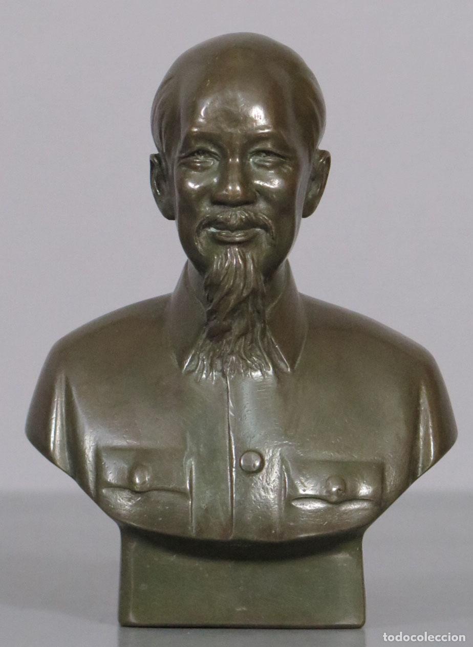 Arte: BUSTO DE Ho Chi Minh. BRONCE. - Foto 5