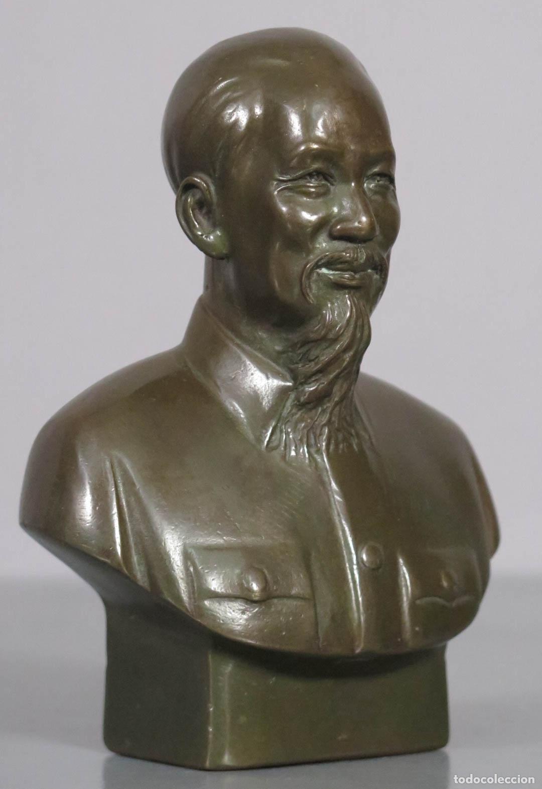 Arte: BUSTO DE Ho Chi Minh. BRONCE. - Foto 1