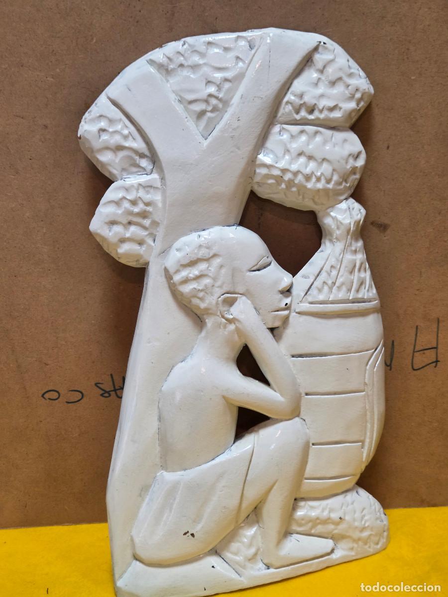 Arte: talla de madera africana - Foto 1