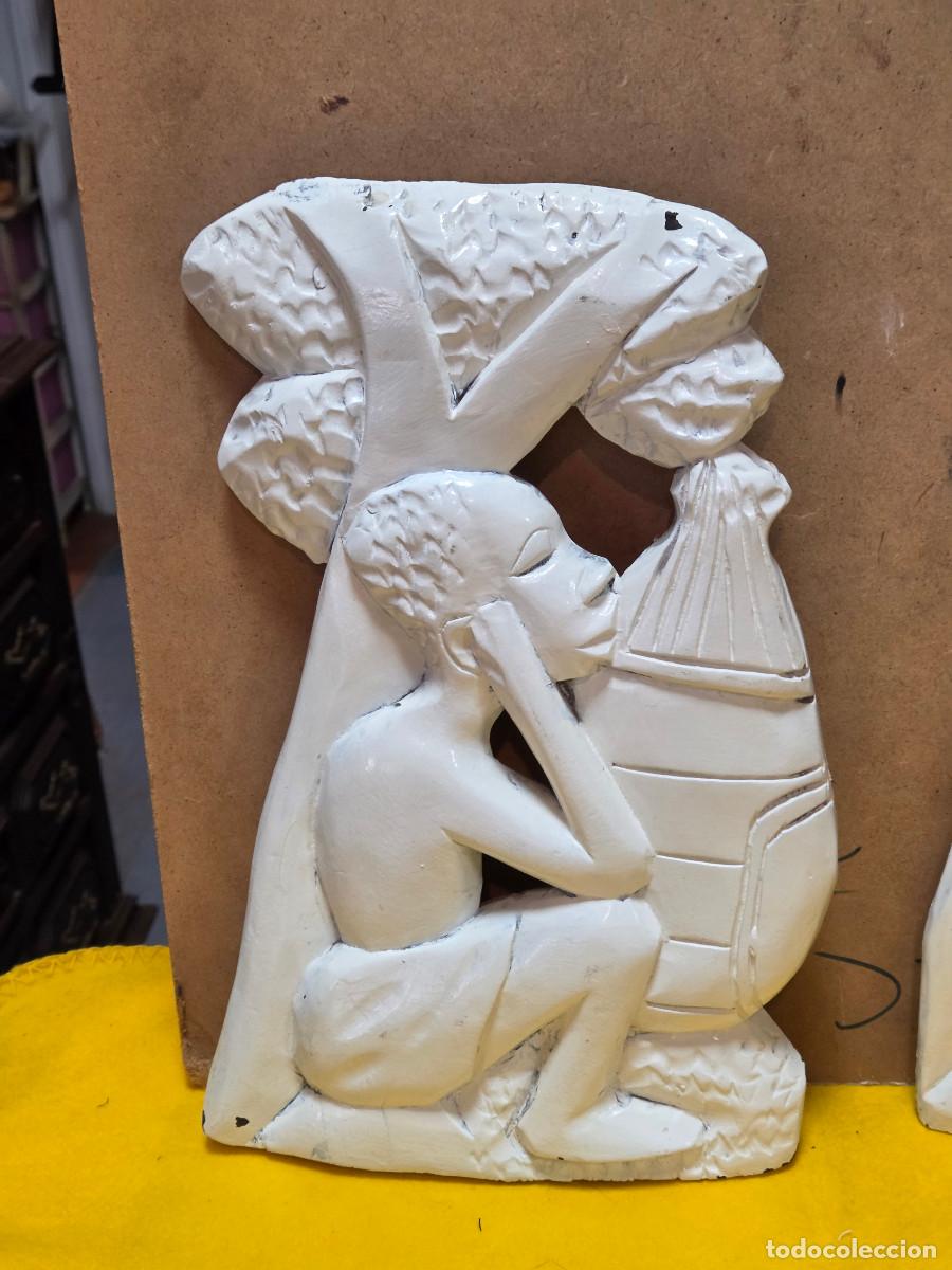 Arte: talla de madera africana - Foto 1