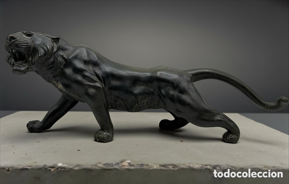 Arte: Imponente Escultura Art D&eacute;co de Bronce - 52 cm