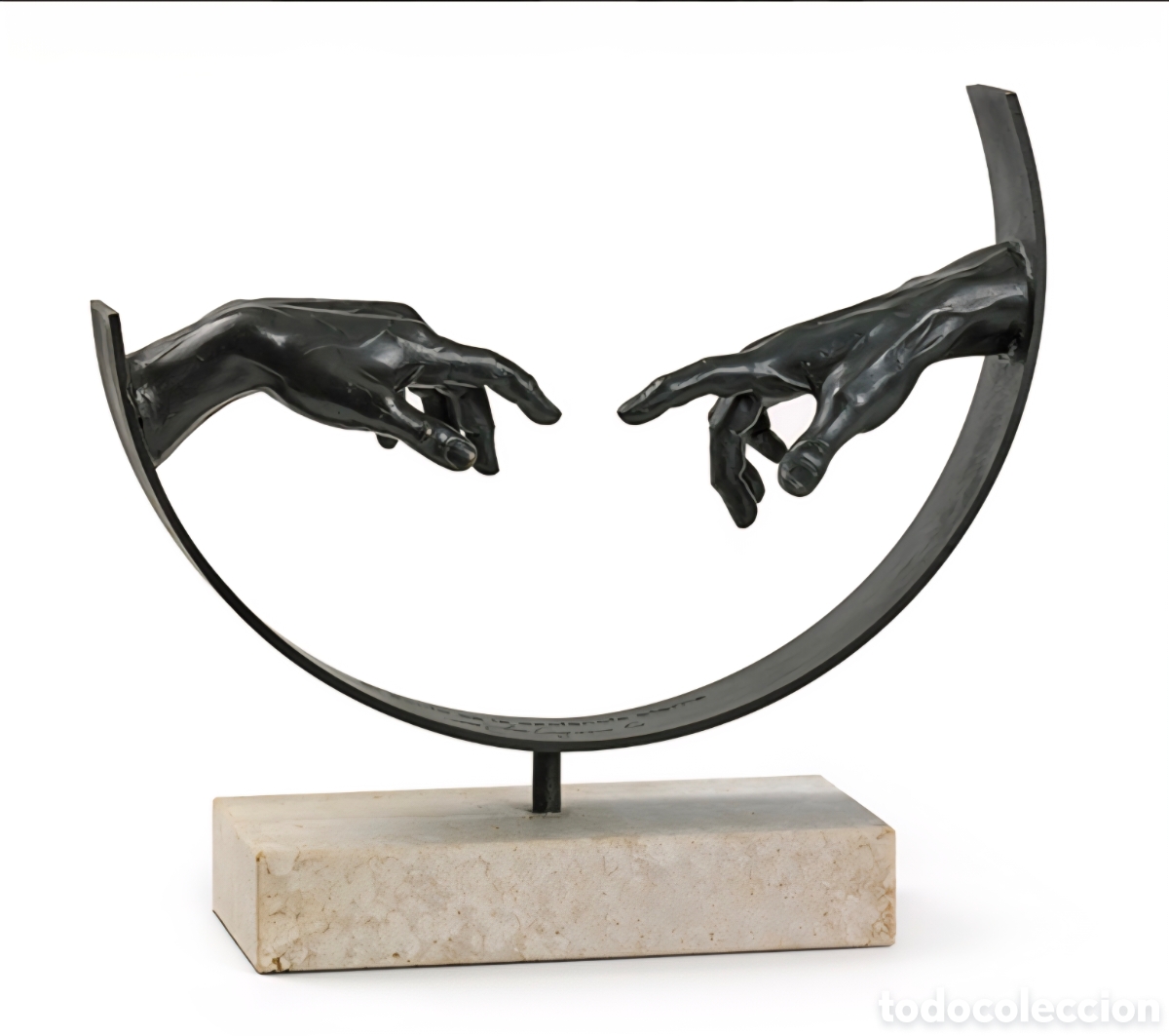 Art: Escultura Las manos de la creaci&oacute;n de Miguel Angel