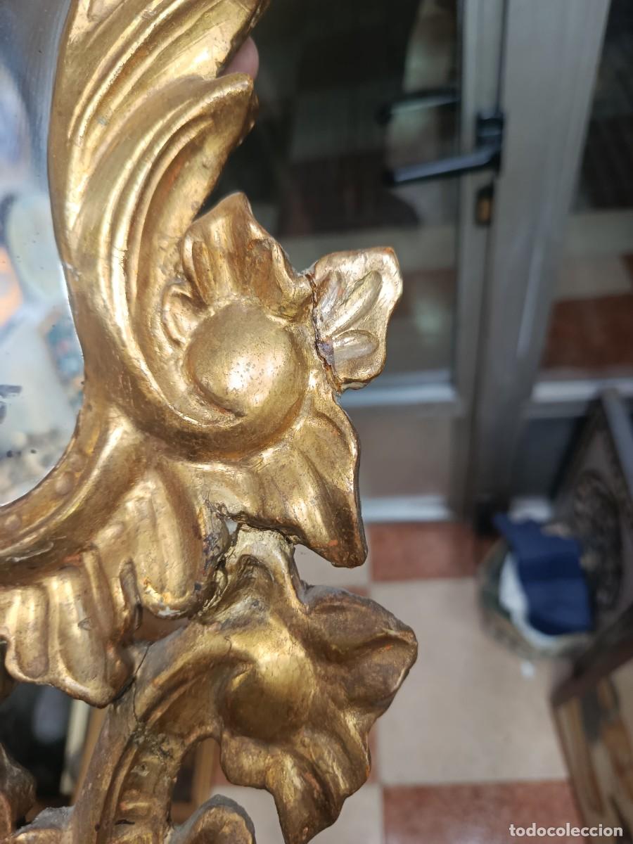 Arte: Cornucopia con pan de oro siglo XVIII -XIX - Foto 5