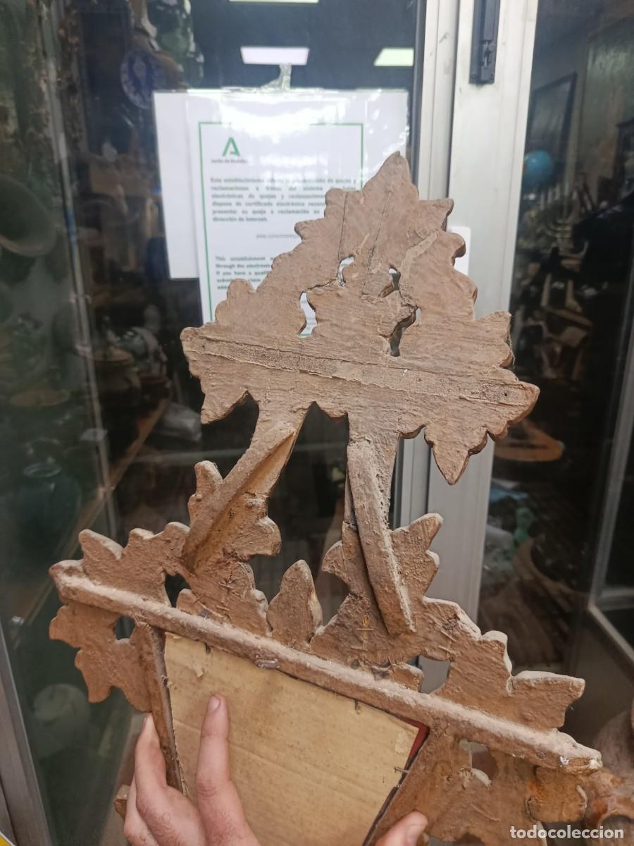 Arte: Cornucopia con pan de oro siglo XVIII -XIX - Foto 6