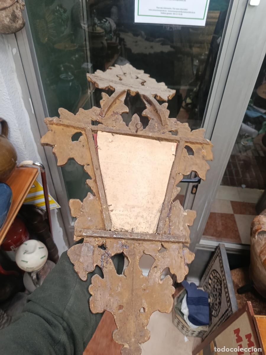 Arte: Cornucopia con pan de oro siglo XVIII -XIX - Foto 7