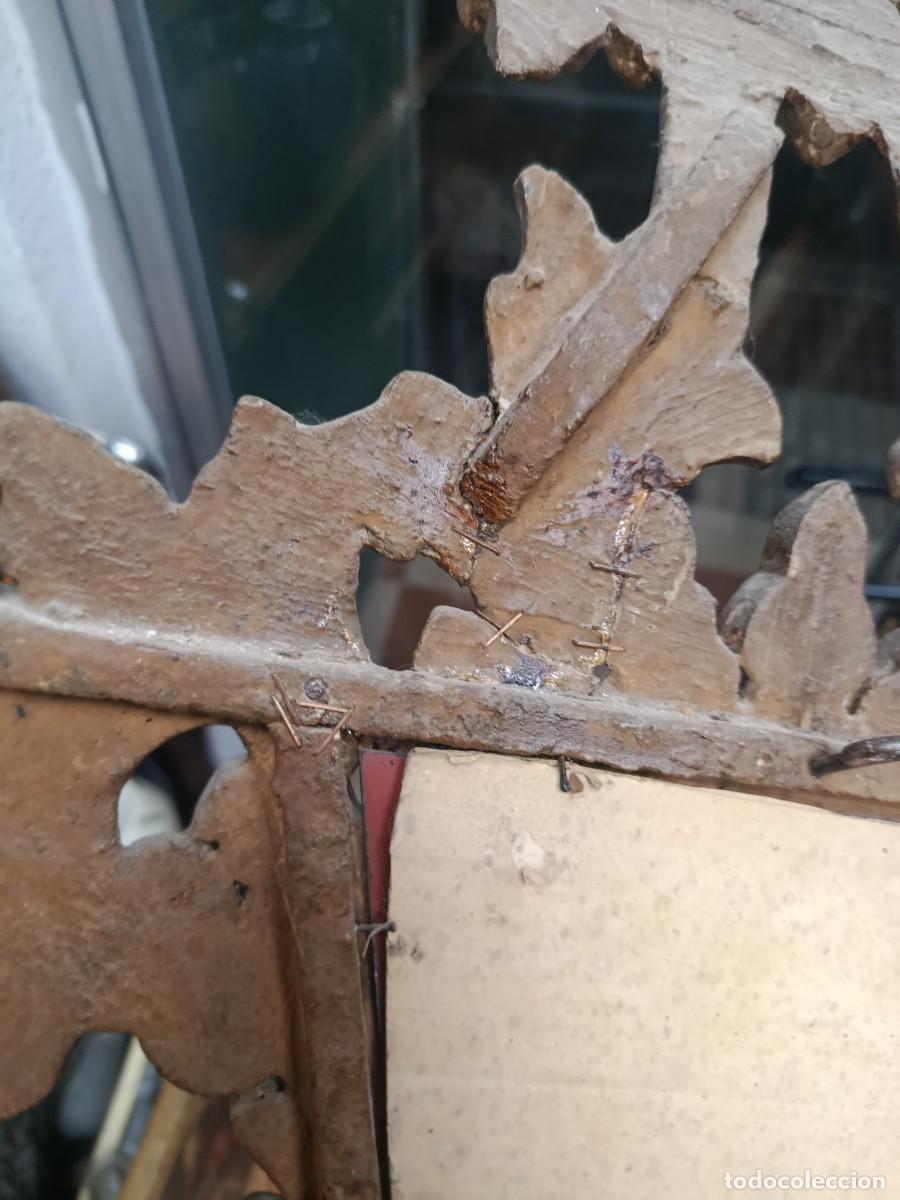 Arte: Cornucopia con pan de oro siglo XVIII -XIX - Foto 12