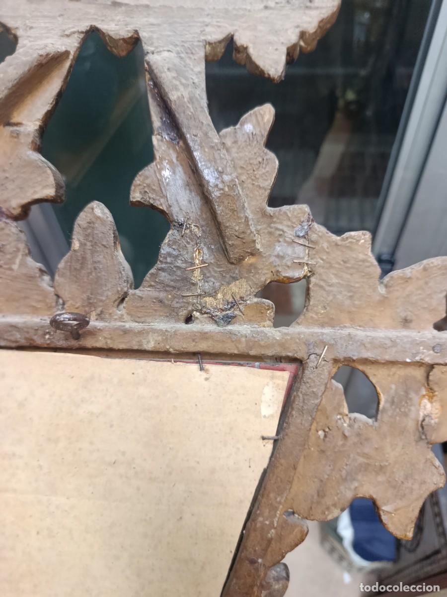 Arte: Cornucopia con pan de oro siglo XVIII -XIX - Foto 13