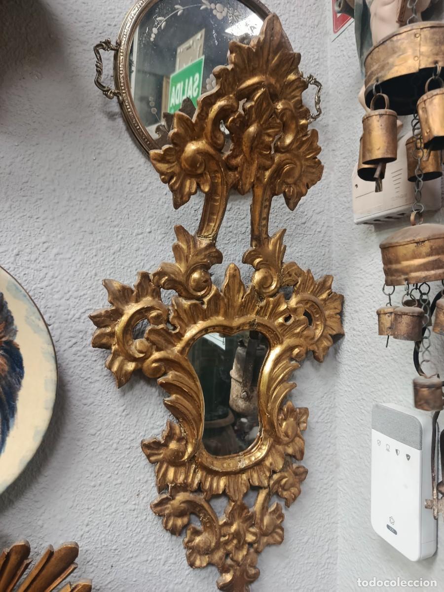Arte: Cornucopia con pan de oro siglo XVIII -XIX - Foto 14