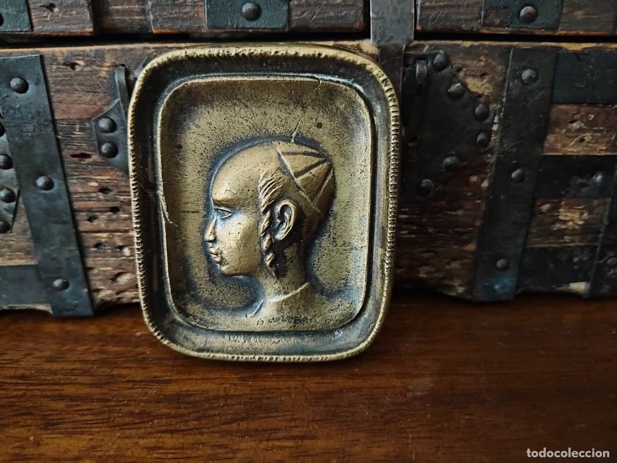 Arte: Placa en bronce de Jud&iacute;o. Ver. - Foto 2