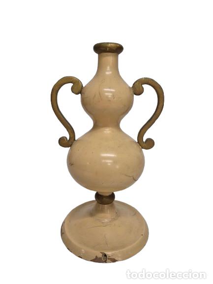 Art: Decoraci&oacute;n en Madera Torneada, Estilo Carlos IV - Pie de L&aacute;mpara