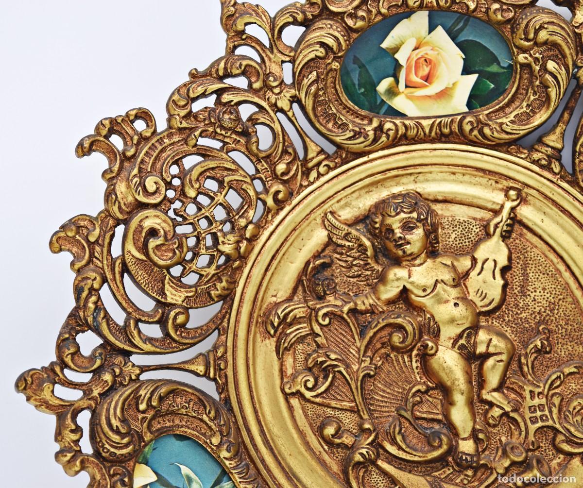 Arte: Decoraci&oacute;n de pared - Plato de bronce - Foto 3