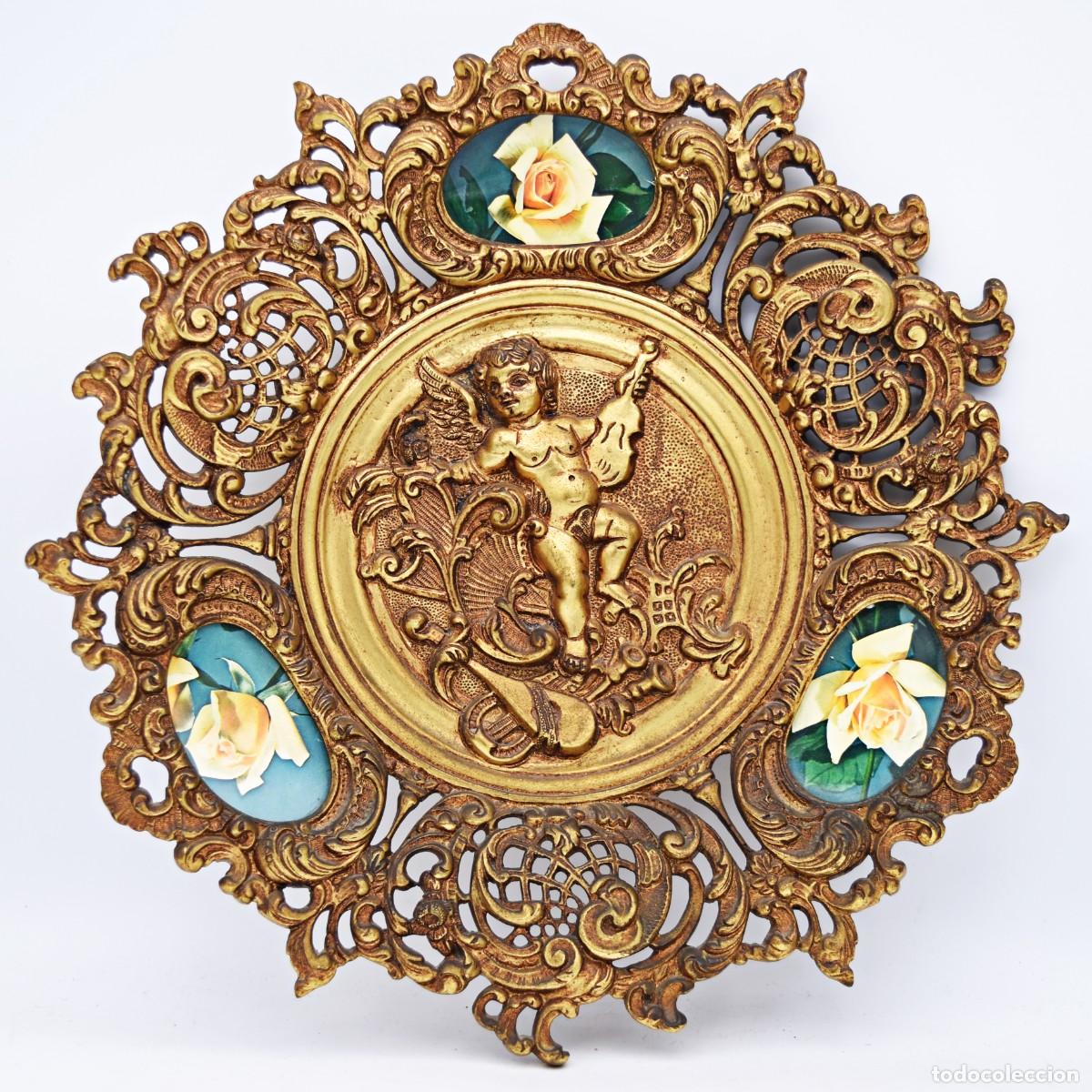 Arte: Decoraci&oacute;n de pared - Plato de bronce - Foto 5