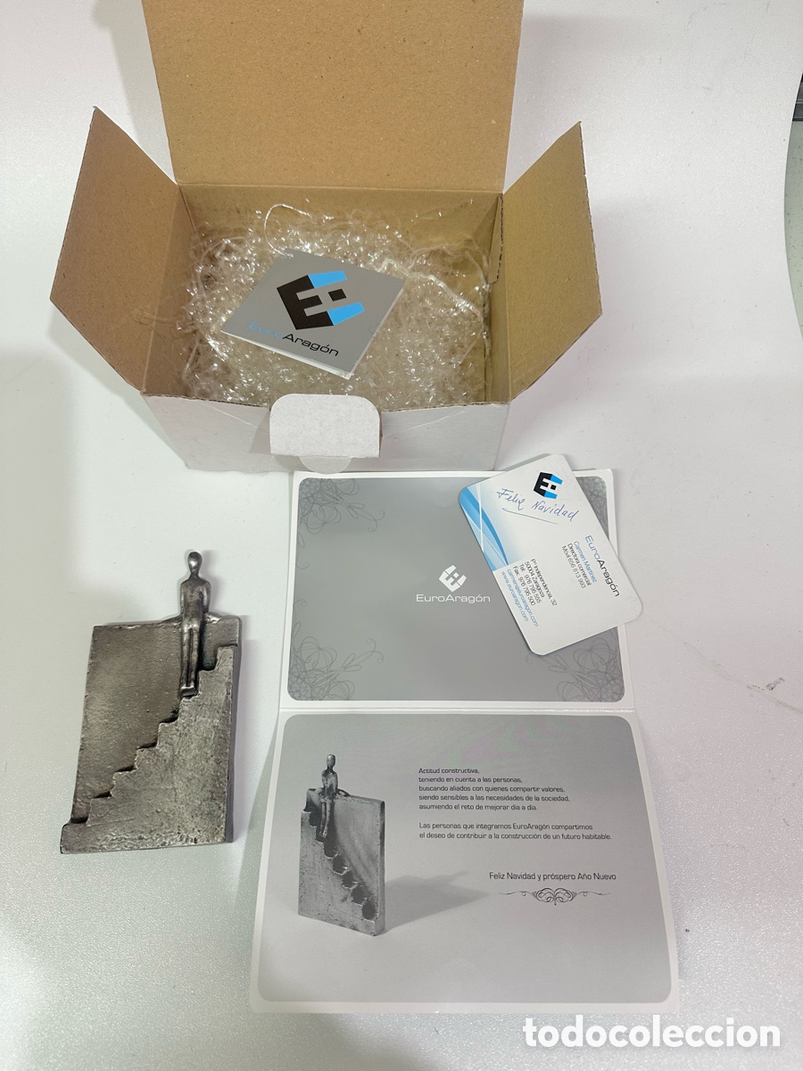 Kunst: Obra de arte Bronce con ba&ntilde;o de plata. 2006 EuroArag&oacute;n