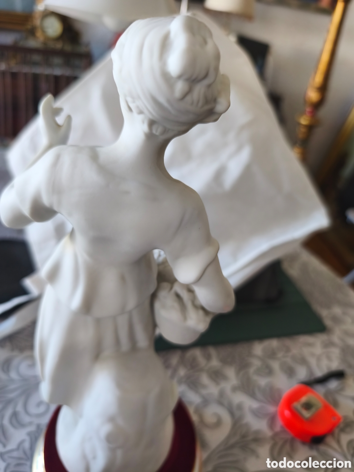 Arte: Figura en porcelana biscuit - Foto 5