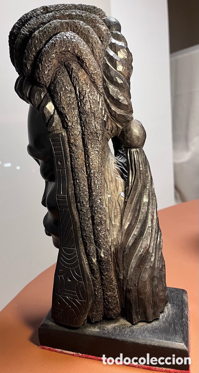 Arte: Escultura/ busto de madera - Foto 5