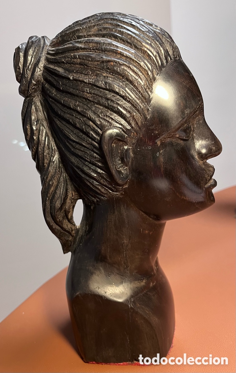 Arte: Escultura/ busto de madera - Foto 8