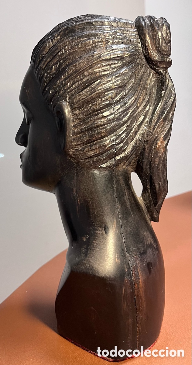 Arte: Escultura/ busto de madera - Foto 10