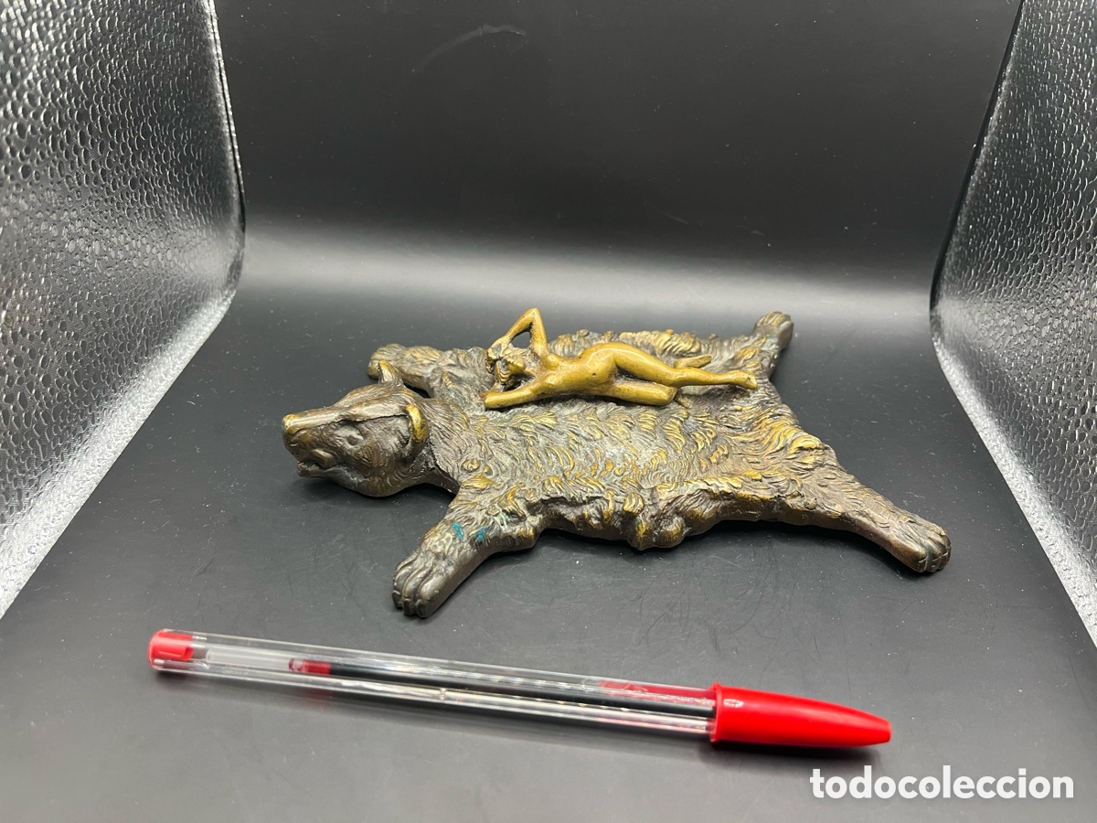 Arte: FIGURA BRONCE VIENES BERGMANN ORIGINAL ART DECO