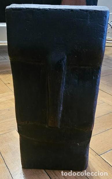 Arte: Interesante Moai de Rapa Nui de madera - Foto 1