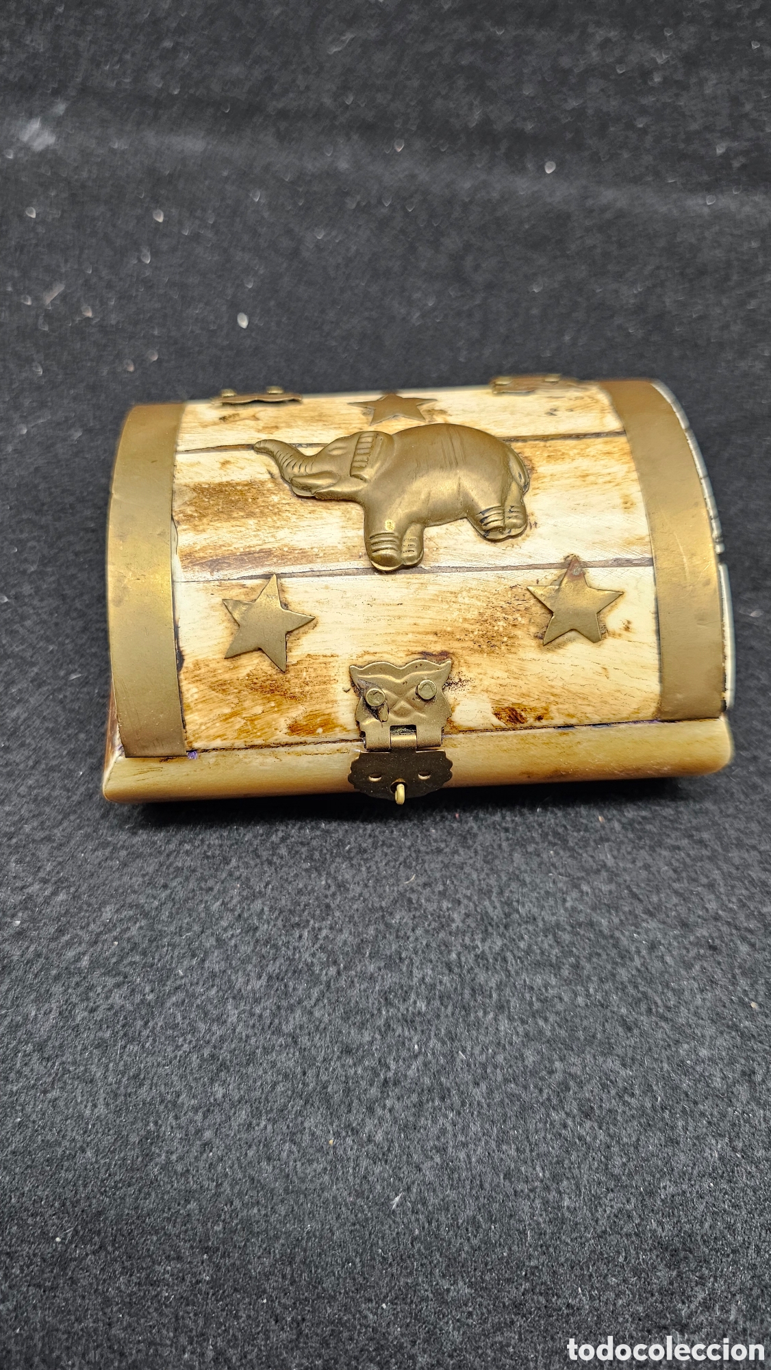 Arte: Cajita / joyero de hueso