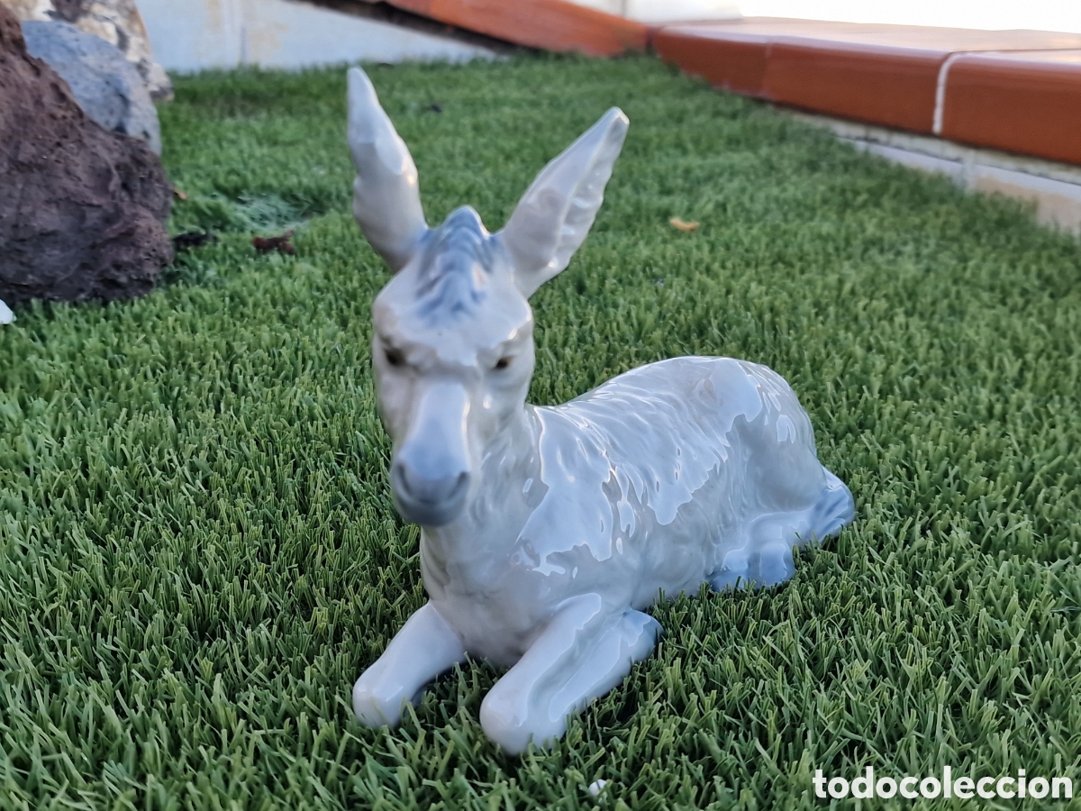 Arte: Burro de LLADRO de colecci&oacute;n NAO - Foto 2