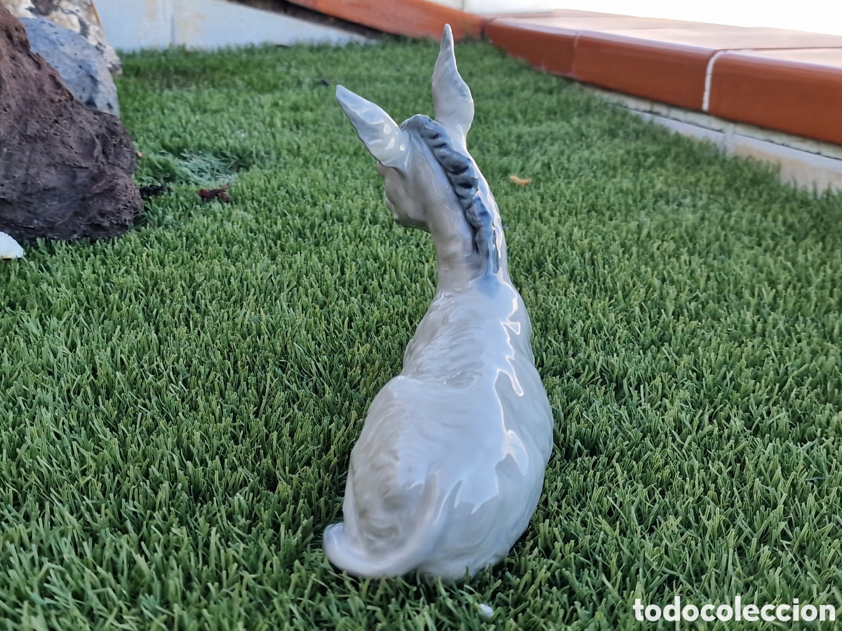 Arte: Burro de LLADRO de colecci&oacute;n NAO - Foto 4