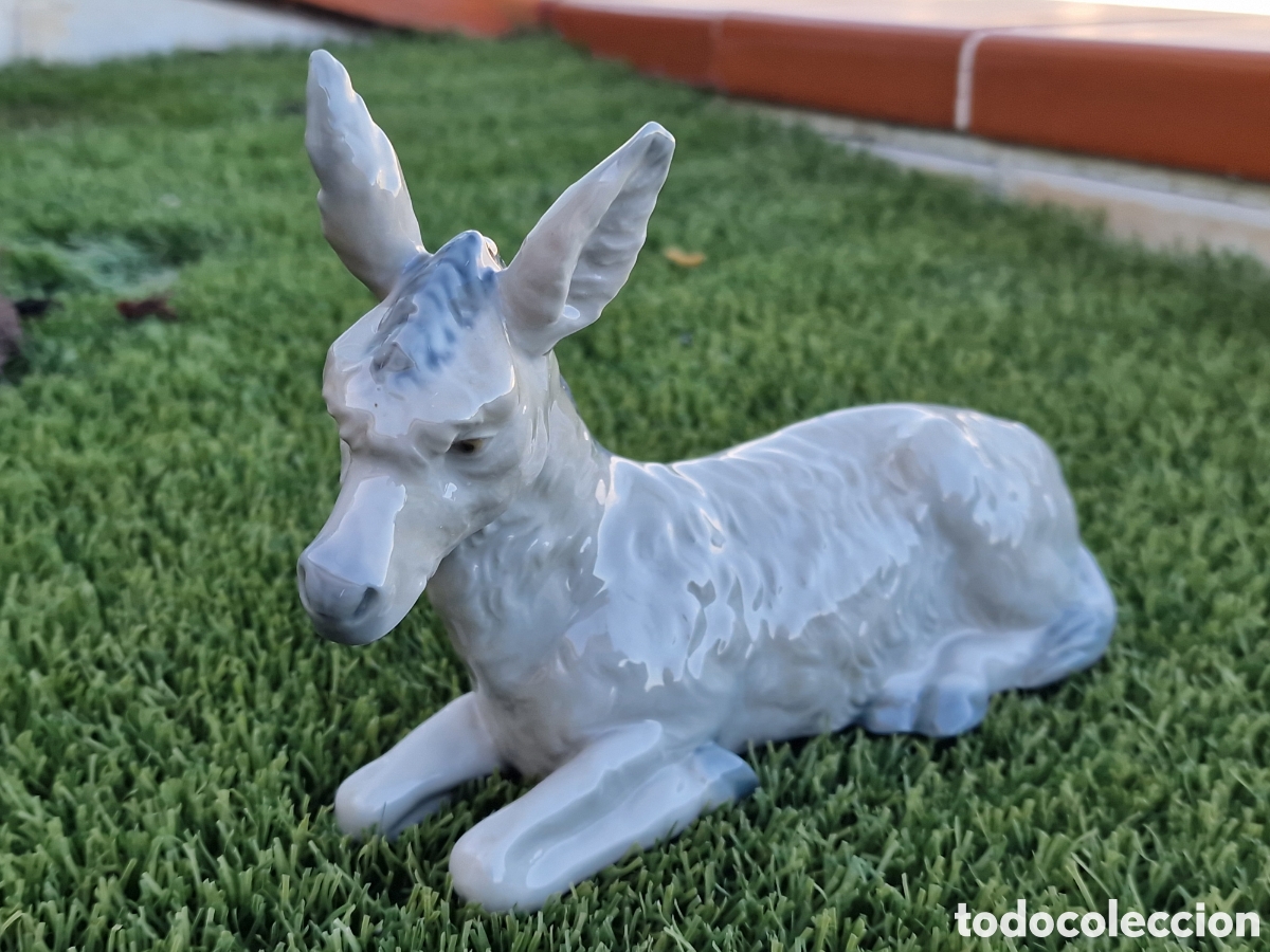 Arte: Burro de LLADRO de colecci&oacute;n NAO - Foto 5