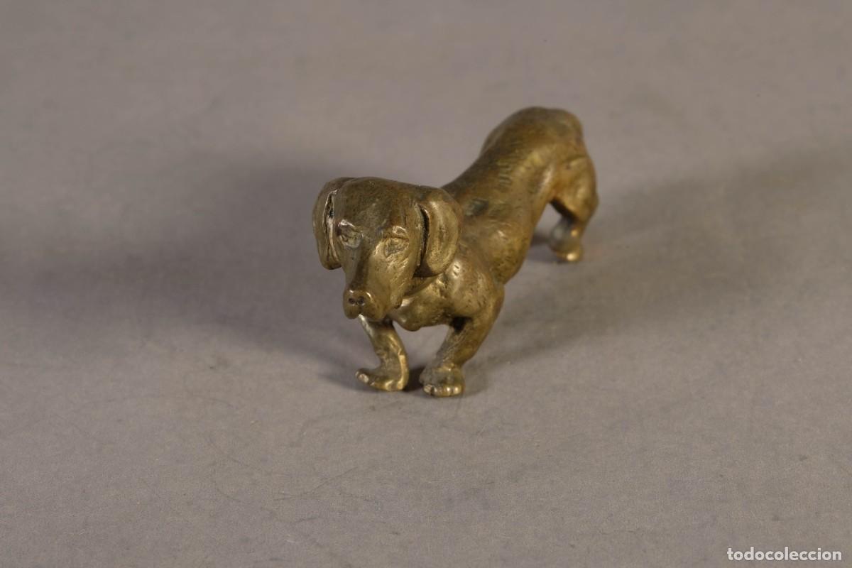 Arte: FIGURA DE PERRO EN BRONCE - Foto 3